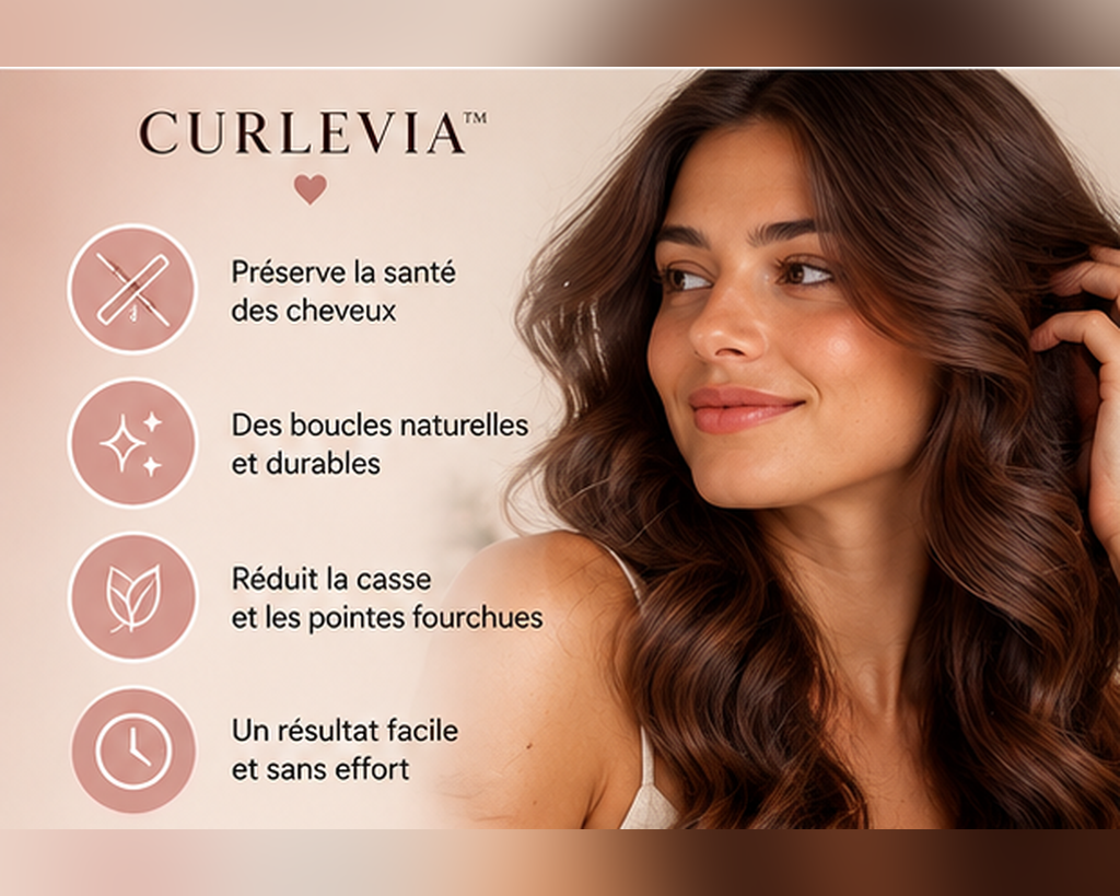 Ondulations souples obtenues sans chaleur qui tiennent toute la journée